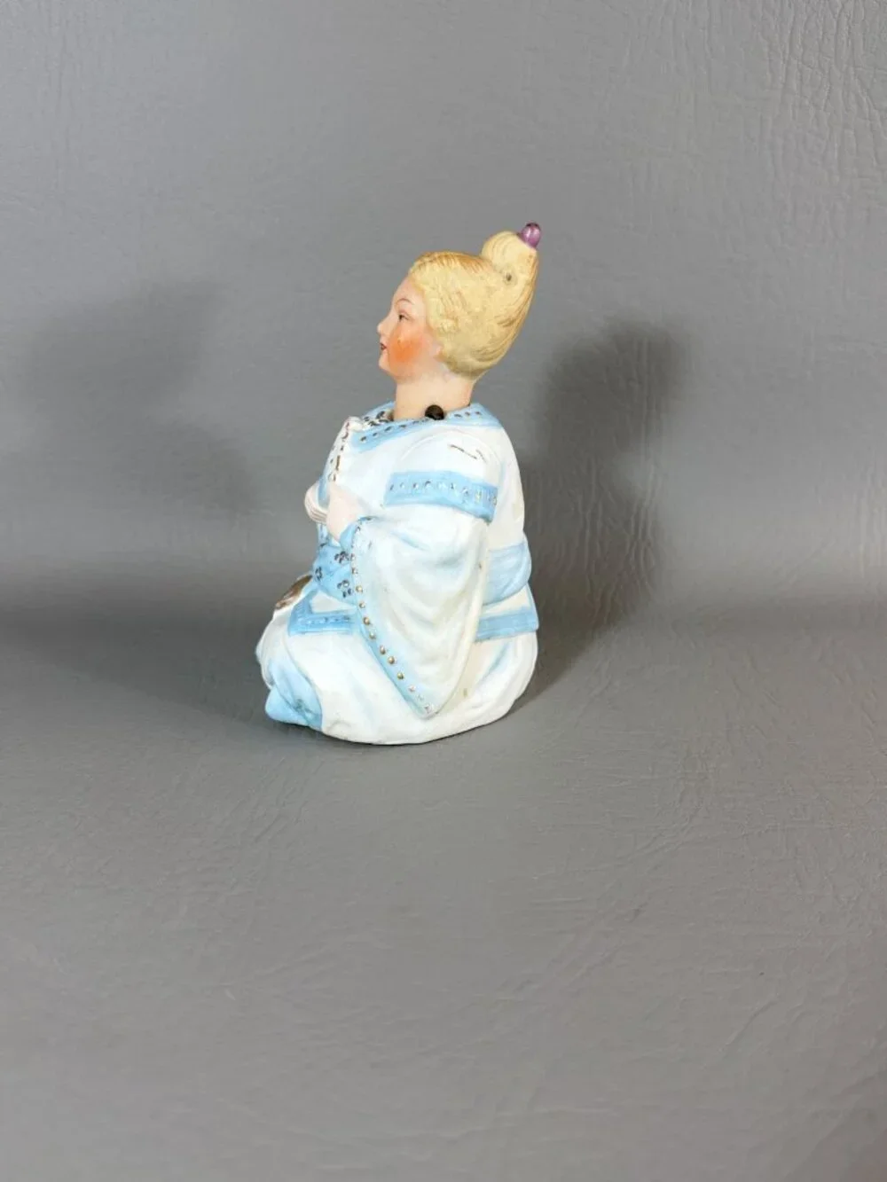 Vintage Assembled Porcelain Nodder Figurine – Ardalt Head / Ernst Bohne Body